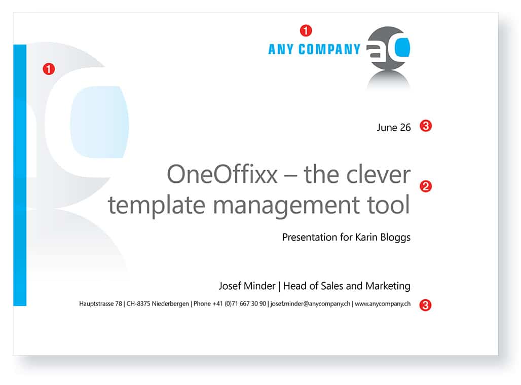 OneOffixx for PowerPoint templates: your 4 benefits